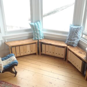 Bay window benches