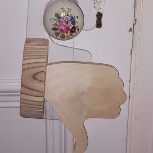 Thumbs Up Thumbs down door sign